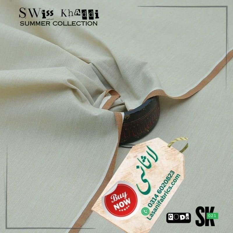 Swiss Cotton Khaddar -Skin-SK-21