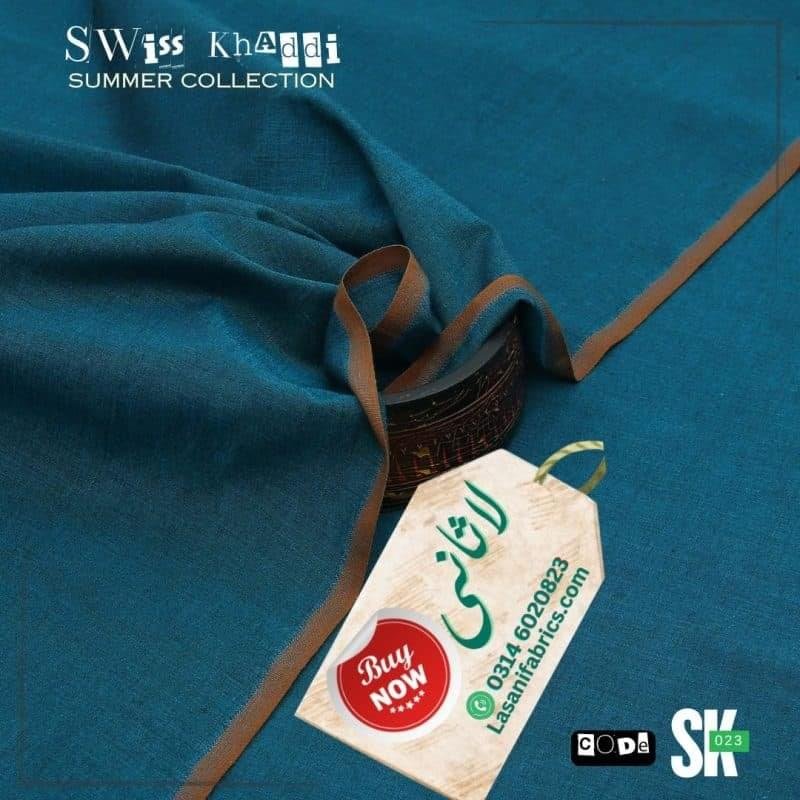 Swiss Cotton Khaddar -Zinc-SK-23